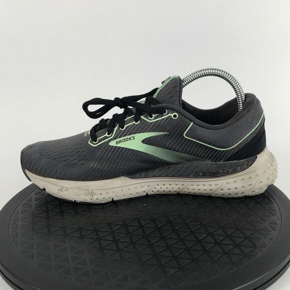 Brooks Transcend 8 Gray/Green Athletic Running Shoes 1203191B082 Women’s Size 9 - Picture 9 of 12